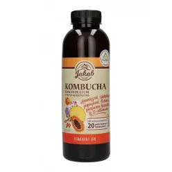 Kombucha tea koncentrátum ananásszal, csipkebogyóval, papayával, echinacea purpurea kivonattal és c-vitaminnal 500 ml - Bio és natúr élelmiszerek