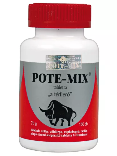 Pote-Mix Tabletta  150 db - Bio és natúr étrendkiegészítők