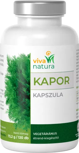 VIVA NATURA KAPOR KAPSZULA 120DB - Bio és natúr étrendkiegészítők