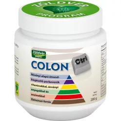 Zöldvér colon ctrl por 200 g - Bio és natúr étrendkiegészítők