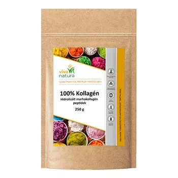 Viva natura 100% hidrolizált marhakollagén peptid édesítő nélkül 250 g - 