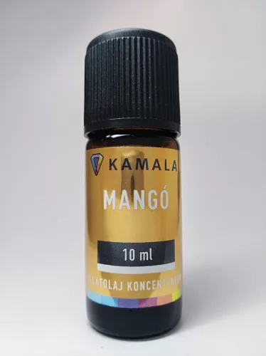 Kamala illatolaj koncentrátum mangó 10 ml - Aromaterápiához és természetes wellnesshez