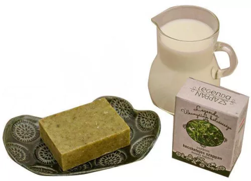 Legenda csalános kecsketejes szappan 95 g - Bio és natúr kozmetikumok