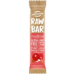 Cerbona raw bar vörösáfonyás szelet 30 g