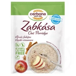 Cerbona gluténmentes zabkása alma-fahéj 50 g - Bio és natúr élelmiszerek