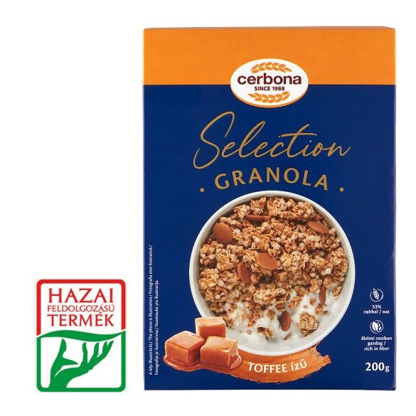 Cerbona granola selection toffee 200 g