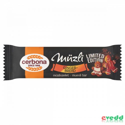 Cerbona szelet mézeskalácsos 20 g - Bio és natúr élelmiszerek