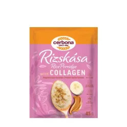 Cerbona rizskása mogyoróvajas-banános kollagénnel 45 g – Müzli