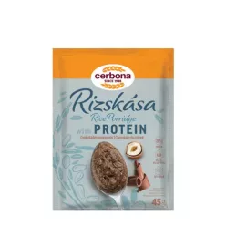 Cerbona rizskása csokis-mogyorós proteinnel 45 g – Müzli