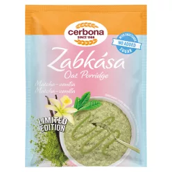 Cerbona zabkása matcha vanília 50 g – Müzli
