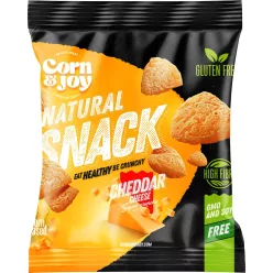 CORN&JOY SNACK CHEDDAR 40 g - Bio és natúr élelmiszerek