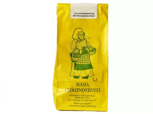 Mama Drog borsmentalevél 40 g - Bio és natúr étrendkiegészítők