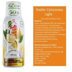 Fruttamax bubble 12 citromos radler light 500 ml