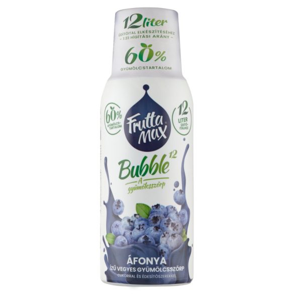 FRUTTA MAX SZÖRP ÁFONYA 500ML DRS