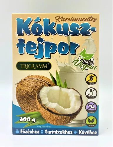 Trigramm kókuszital por 300 g - Bio és natúr élelmiszerek