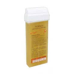 Görgős gyantapatron - széles görgőfejjel (100ml) - sárga - Bio és natúr intim termékek