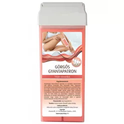Görgős gyantapatron - széles görgőfejjel (100ml) - titán-dioxiddal - Bio és natúr intim termékek