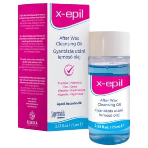 X-Epil - gyantázás utáni lemosó olaj (75ml) - Bio és natúr intim termékek