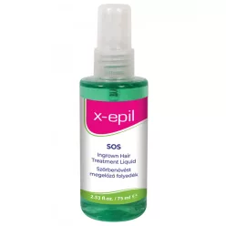 X-Epil SOS - szőrbenövést megelőző folyadék (75ml) - Bio és natúr intim termékek