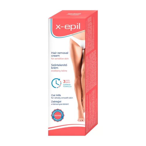 X-Epil szőrtelenítő krém zabtejjel 100 g - 