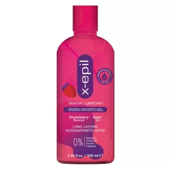X-Epil - eper ízű érzéki síkosító gél (100ml) - Bio és natúr intim termékek
