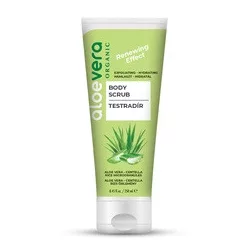 Aloe vera organic bőrmegújító testradír 250 ml