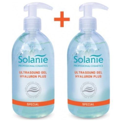 Solanie hialuron plus ultrahang gél 2x300 ml 600 ml