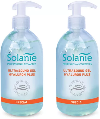 Solanie hialuron plus ultrahang gél 2x300ml 600 ml