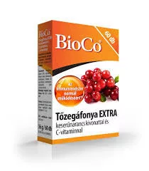 Bioco tőzegáfonya extra tabletta 60 db - Bio és natúr étrendkiegészítők