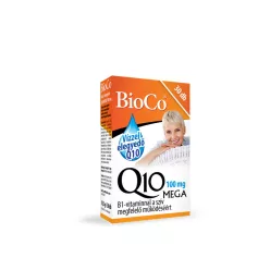 Bioco q10 100mg mega kapszula vízzel elegyedő 30 db - Bio és natúr étrendkiegészítők