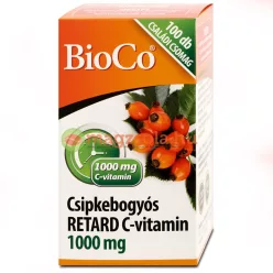 Bioco c-vitamin 1000mg csipkebogyós retard 100 db - Bio és natúr étrendkiegészítők