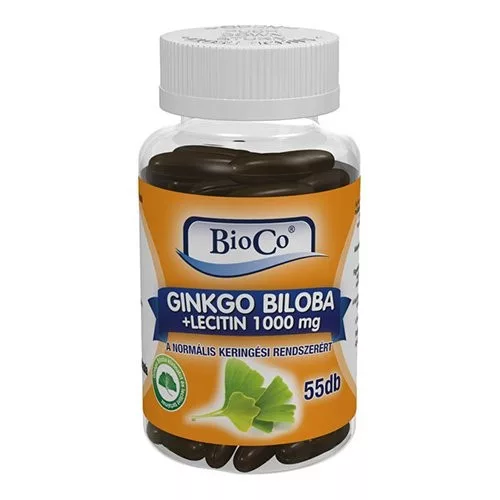 Bioco gingko biloba+lecitin 1000mg tabletta 90 db - Bio és natúr étrendkiegészítők