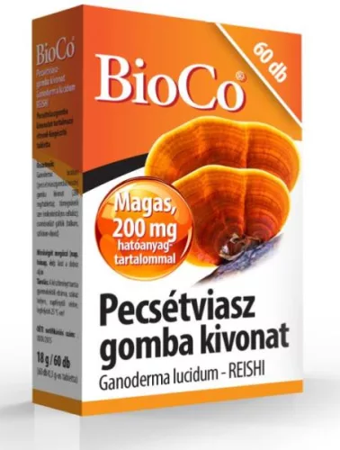 Bioco pecsétviasz gomba kivonat tabletta 60 db - Bio és natúr étrendkiegészítők