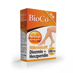 Bioco mikronizált diozmin + heszperidin kapszula 60 db - Bio és natúr étrendkiegészítők