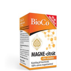 Bioco Magne-Citrát+B6-Vitamin Megapack 90 db - Bio és natúr étrendkiegészítők