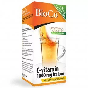 Bioco c-vitamin 1000 mg italpor 120 adag 228 g - Bio és natúr étrendkiegészítők