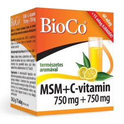 Bioco MSM+C-vitamin italpor 750 mg+750 mg 75 tasak