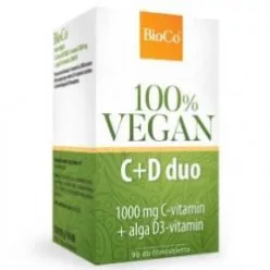 Bioco vegan c+d duo tabletta 90 db - Bio és natúr étrendkiegészítők