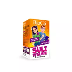 BIOCO SULI VITAMIN RÁGÓTABLETTA 90 db - Bio és natúr étrendkiegészítők