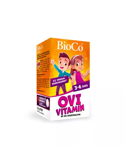 BIOCO OVI VITAMIN RÁGÓTABLETTA 90 db - Bio és natúr étrendkiegészítők