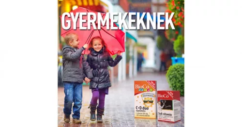 BIOCO SULI VITAMIN RÁGÓTB. CSERESZ. 90 db - Bio és natúr étrendkiegészítők