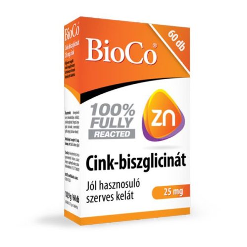 Bioco cink-biszglicinát 25mg tabletta 60 db