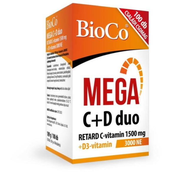 BIOCO MEGA C+D RETARD DUO PACK 100DB