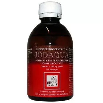 Jódaqua természetes jódos gyógyvíz 200 ml – Egyéb reformélelmiszer