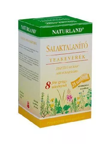 Naturland salaktalanító tea 25x1g 25 g - Bio és natúr élelmiszerek