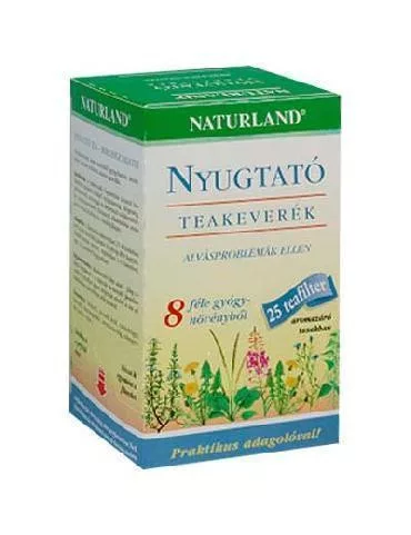 Naturland nyugtató tea 25x1,5g 38 g - Bio és natúr élelmiszerek