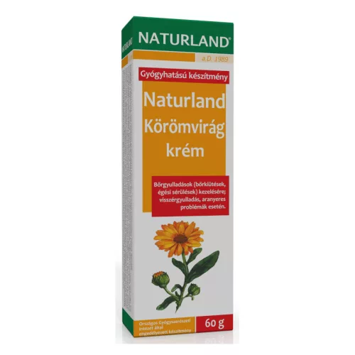Naturland körömvirág krém 60 g - Bio és natúr kozmetikumok