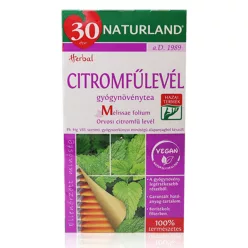 Naturland citromfűlevél tea 25x1g 25 g - Bio és natúr élelmiszerek