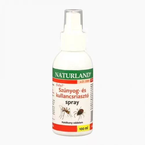 Naturland szúnyog-és kullancsriasztó spray 100 ml - Bio és natúr tisztítószerek