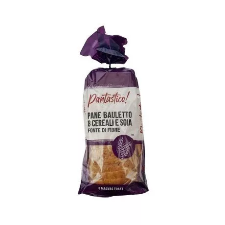 Pantastico 8 magvas toast kenyér 400 g - Bio és natúr élelmiszerek